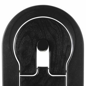 Patère pour Chaise TS de couleur noir par Roger Tallon Sentou Édition