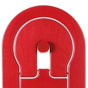 Patère pour Chaise TS de couleur rouge Roger Tallon Sentou Édition