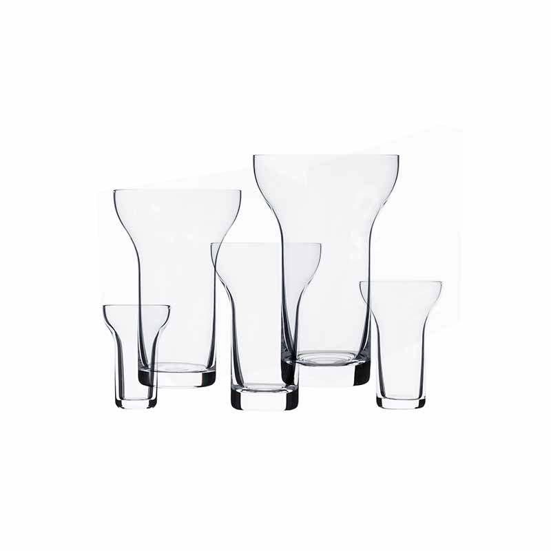 Collection de verres Cryptogamme créée par Roger Tallon, Sentou Edition