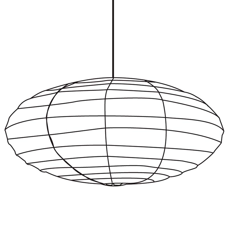 lampe-akari-95en-isamu-noguchi-sentou-edition-croquis