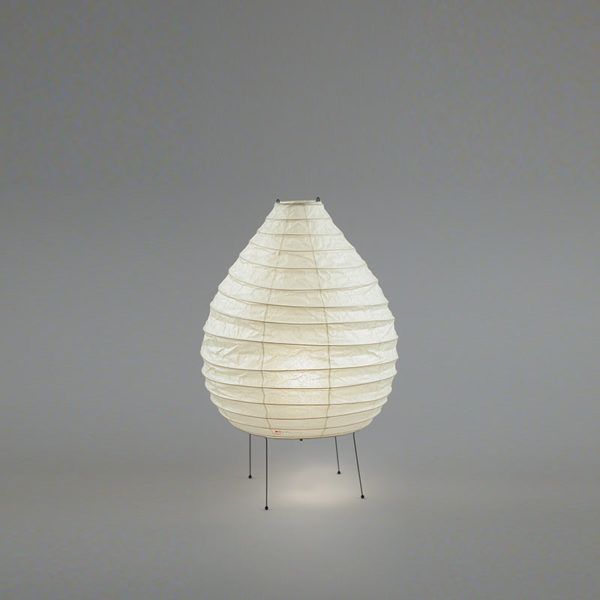 Lampe à poser Akari 22N en papier washi, design Isamu Noguchi