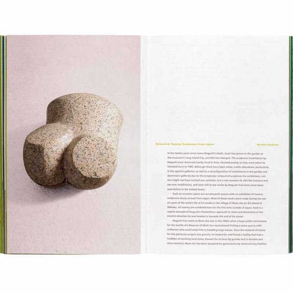 Pages du livre Isamu Noguchi Relocated