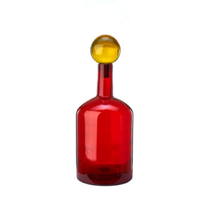 Bouteille Cosmos format XXL en verre multicolore, Sentou