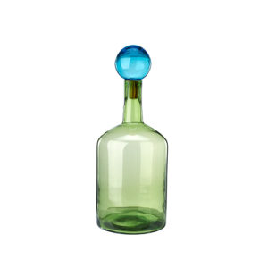 Bouteille Cosmos format XXL en verre multicolore, Sentou