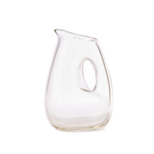 Pichets Hole en verre blanc Sentou