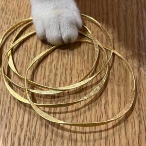 Bracelet Saturne doré Sentou