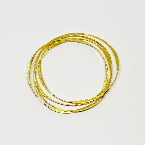 Bracelets Saturne dorés