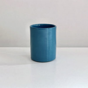 Tasse à thé turquoise, collection de vaisselle en céramique Terra par Sentou