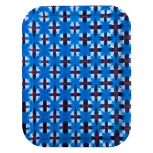 Plateau Baki rectangulaire grand modèle décor multicolore par Sentou Edition