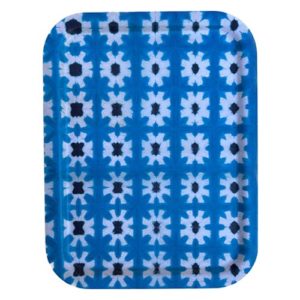 Plateau Baki rectangulaire grand modèle décor multicolore par Sentou Edition