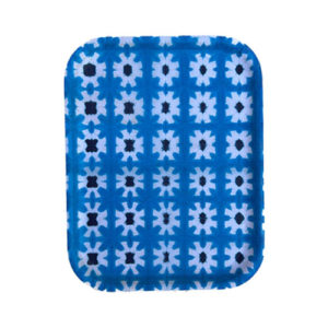 Plateau Baki rectangulaire petit modèle décor multicolore par Sentou Edition
